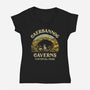 Caerbannog Caverns National Park-Womens-V-Neck-Tee-kg07