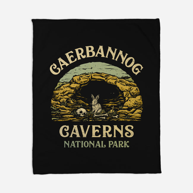 Caerbannog Caverns National Park-None-Fleece-Blanket-kg07