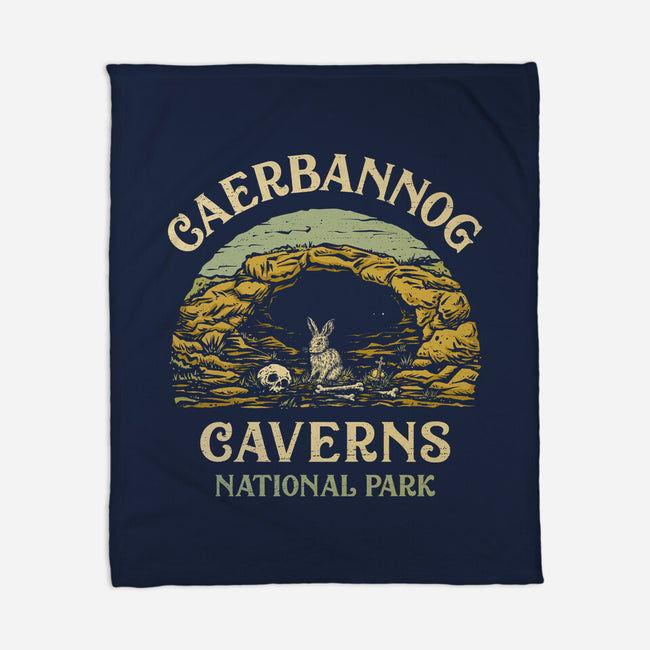 Caerbannog Caverns National Park-None-Fleece-Blanket-kg07