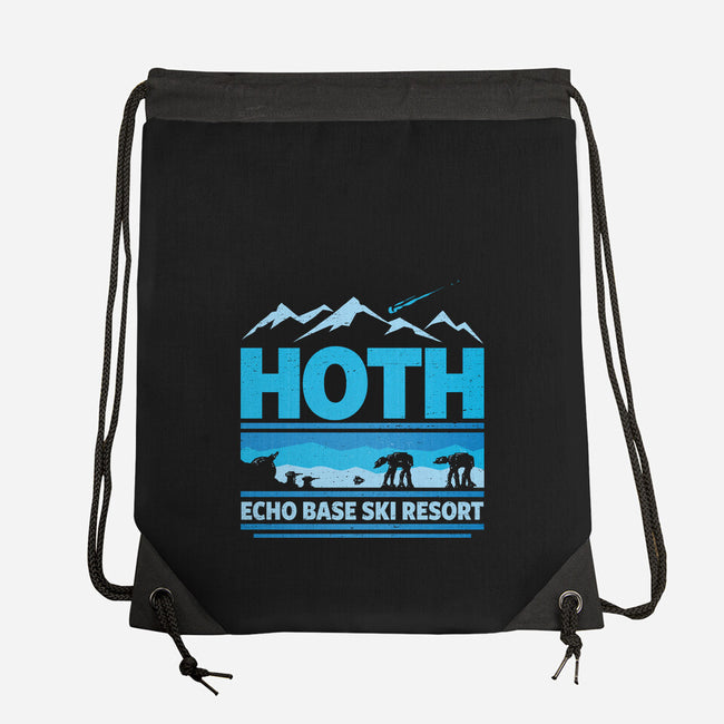 Echo Base Ski Resort-None-Drawstring-Bag-kg07