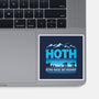 Echo Base Ski Resort-None-Glossy-Sticker-kg07