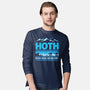 Echo Base Ski Resort-Mens-Long Sleeved-Tee-kg07