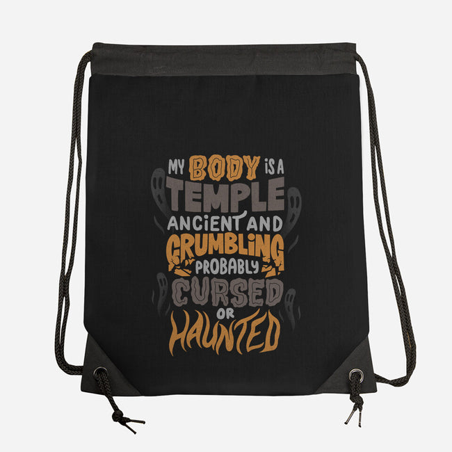 Ancient And Crumbling-None-Drawstring-Bag-tobefonseca