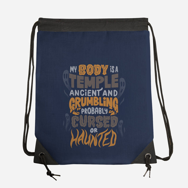 Ancient And Crumbling-None-Drawstring-Bag-tobefonseca
