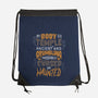 Ancient And Crumbling-None-Drawstring-Bag-tobefonseca