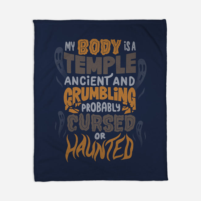 Ancient And Crumbling-None-Fleece-Blanket-tobefonseca