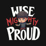 Wise Mighty Proud-Unisex-Crew Neck-Sweatshirt-Geekydog