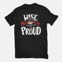 Wise Mighty Proud-Womens-Basic-Tee-Geekydog