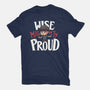 Wise Mighty Proud-Womens-Fitted-Tee-Geekydog