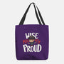 Wise Mighty Proud-None-Basic Tote-Bag-Geekydog