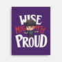 Wise Mighty Proud-None-Stretched-Canvas-Geekydog