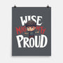 Wise Mighty Proud-None-Matte-Poster-Geekydog