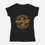 Pineapple Pizza Lovers-Womens-V-Neck-Tee-BridgeWalker