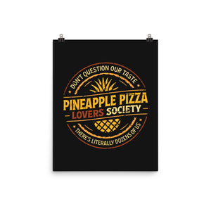Pineapple Pizza Lovers