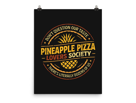 Pineapple Pizza Lovers