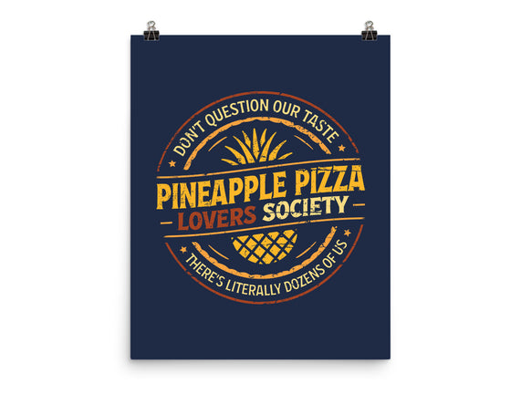 Pineapple Pizza Lovers