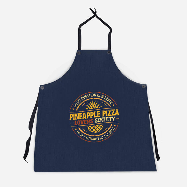 Pineapple Pizza Lovers-Unisex-Kitchen-Apron-BridgeWalker