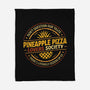 Pineapple Pizza Lovers-None-Fleece-Blanket-BridgeWalker