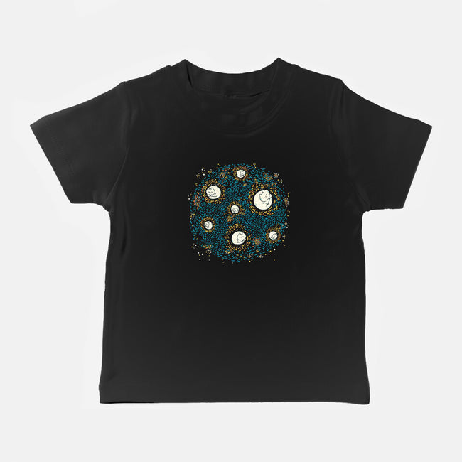 Starry Meow Night-Baby-Basic-Tee-Freecheese