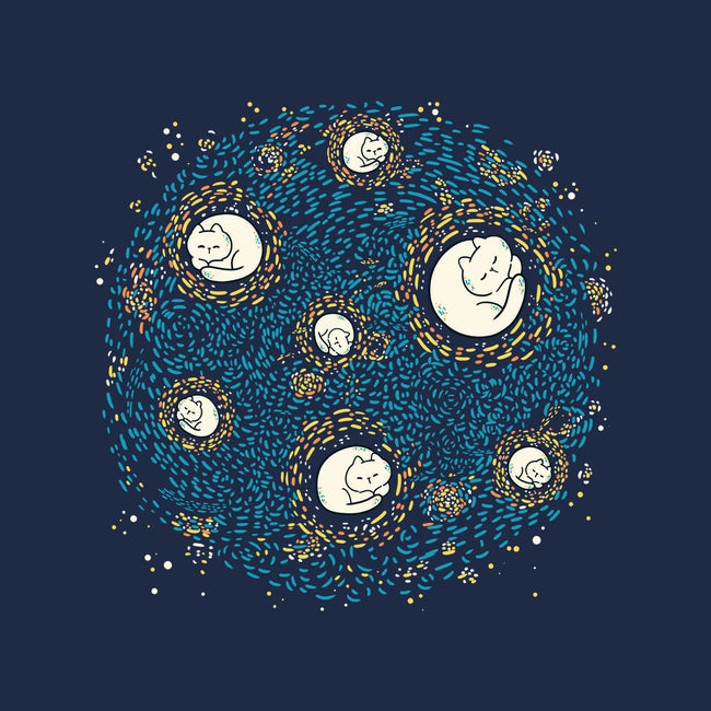 Starry Meow Night-Unisex-Crew Neck-Sweatshirt-Freecheese