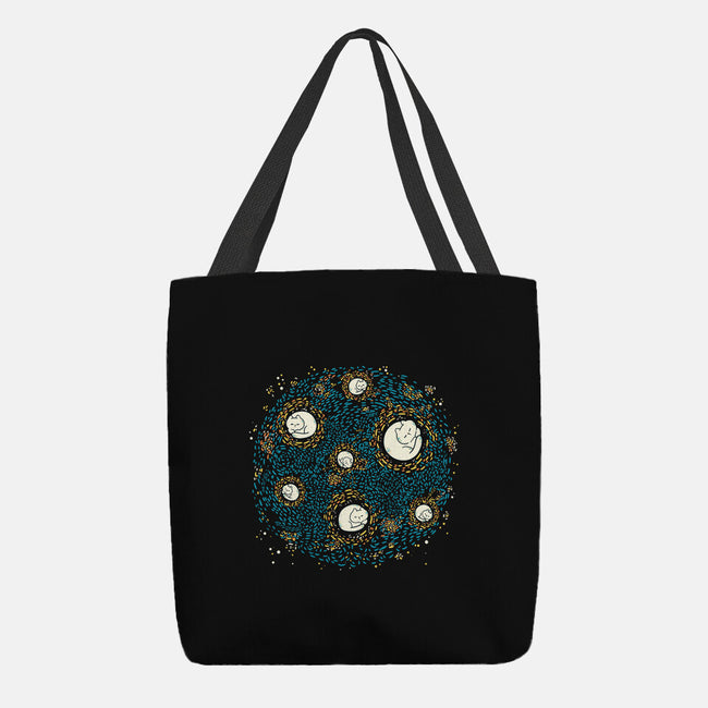 Starry Meow Night-None-Basic Tote-Bag-Freecheese