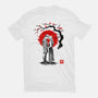 True Love Sumi-e-Womens-Fitted-Tee-retrodivision