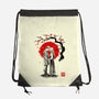 True Love Sumi-e-None-Drawstring-Bag-retrodivision