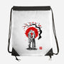 True Love Sumi-e-None-Drawstring-Bag-retrodivision