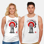 True Love Sumi-e-Unisex-Basic-Tank-retrodivision