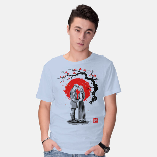 True Love Sumi-e-Mens-Basic-Tee-retrodivision