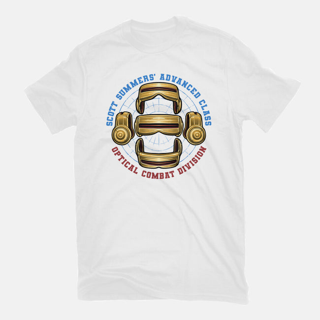 Optical Combat Division-Unisex-Basic-Tee-glitchygorilla