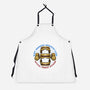 Optical Combat Division-Unisex-Kitchen-Apron-glitchygorilla