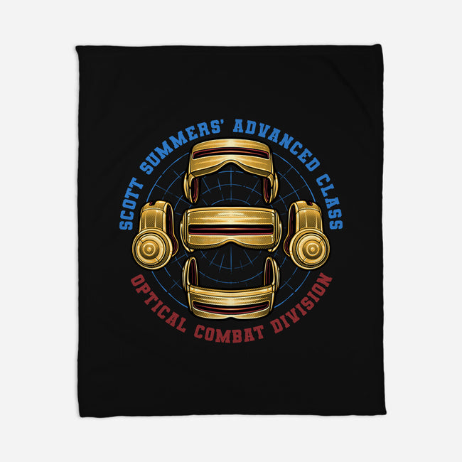 Optical Combat Division-None-Fleece-Blanket-glitchygorilla
