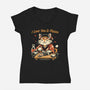 I Love You To Pieces-Womens-V-Neck-Tee-Popnotic