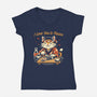 I Love You To Pieces-Womens-V-Neck-Tee-Popnotic