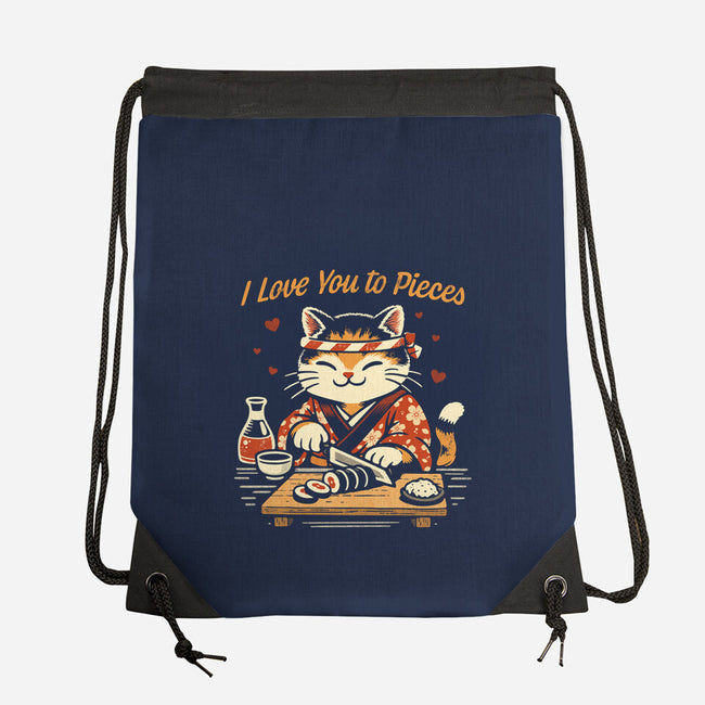 I Love You To Pieces-None-Drawstring-Bag-Popnotic