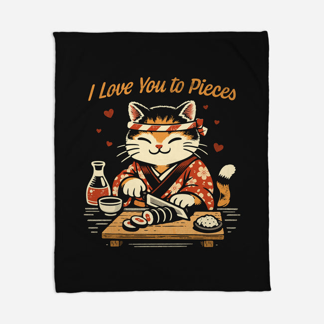 I Love You To Pieces-None-Fleece-Blanket-Popnotic