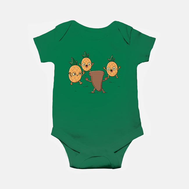 Hold The Pineapples-Baby-Basic-Onesie-rarpoint