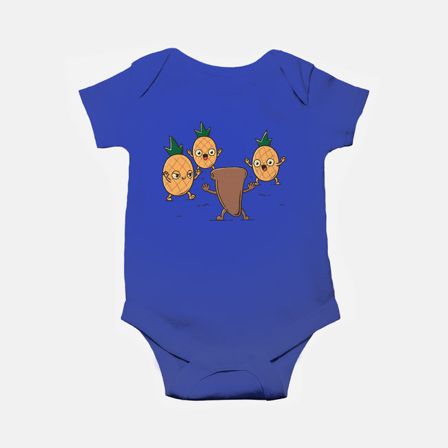 Hold The Pineapples-Baby-Basic-Onesie-rarpoint
