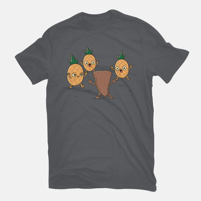 Hold The Pineapples-Womens-Fitted-Tee-rarpoint