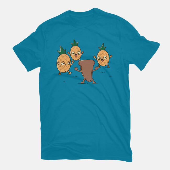 Hold The Pineapples-Womens-Basic-Tee-rarpoint