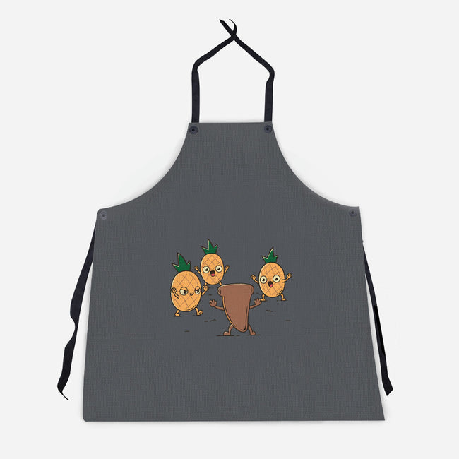 Hold The Pineapples-Unisex-Kitchen-Apron-rarpoint