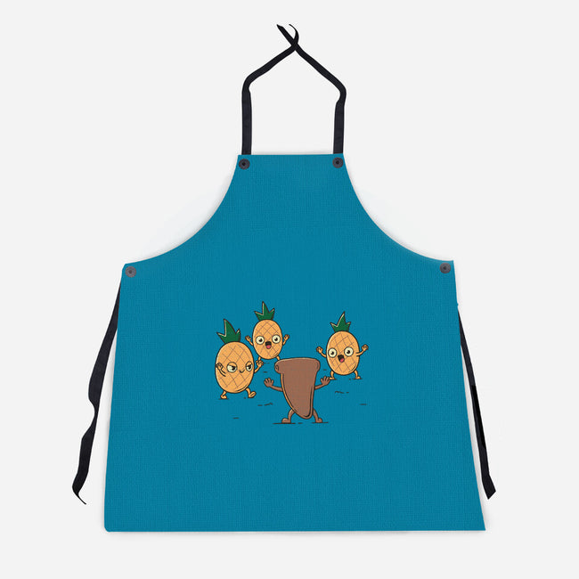 Hold The Pineapples-Unisex-Kitchen-Apron-rarpoint