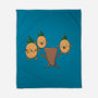 Hold The Pineapples-None-Fleece-Blanket-rarpoint