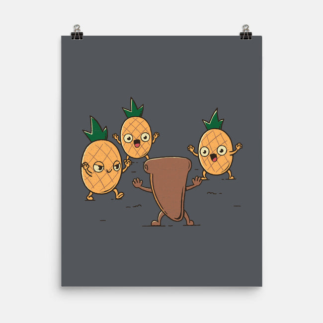 Hold The Pineapples-None-Matte-Poster-rarpoint