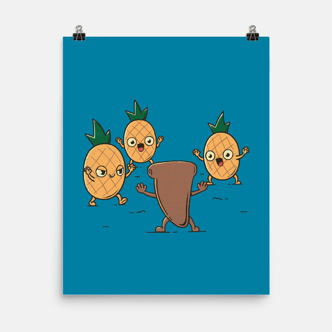 Hold The Pineapples-None-Matte-Poster-rarpoint