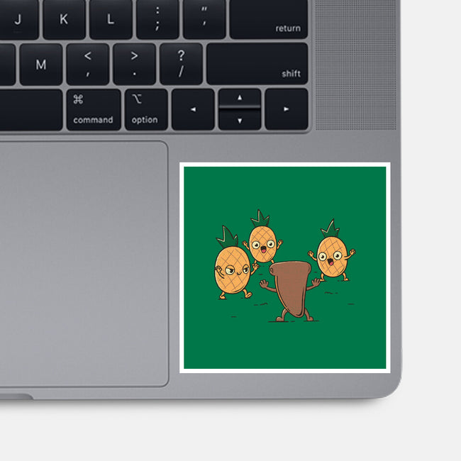 Hold The Pineapples-None-Glossy-Sticker-rarpoint