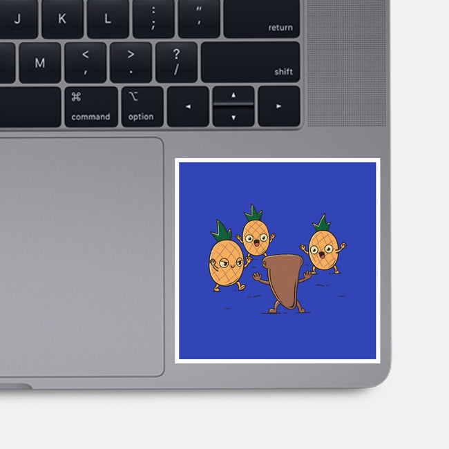 Hold The Pineapples-None-Glossy-Sticker-rarpoint