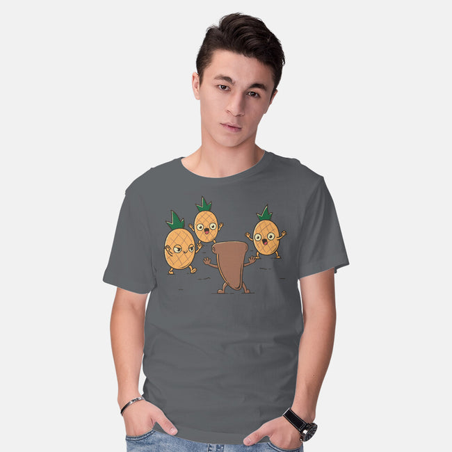 Hold The Pineapples-Mens-Basic-Tee-rarpoint
