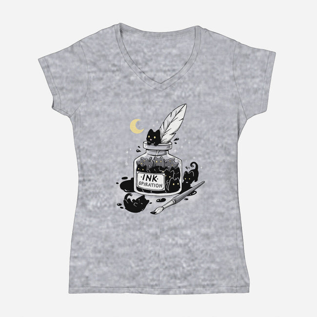 Inkspiration-Womens-V-Neck-Tee-Vallina84